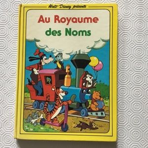 [4/35$] Vintage Disney Book Ay Royaume des Noms 1976